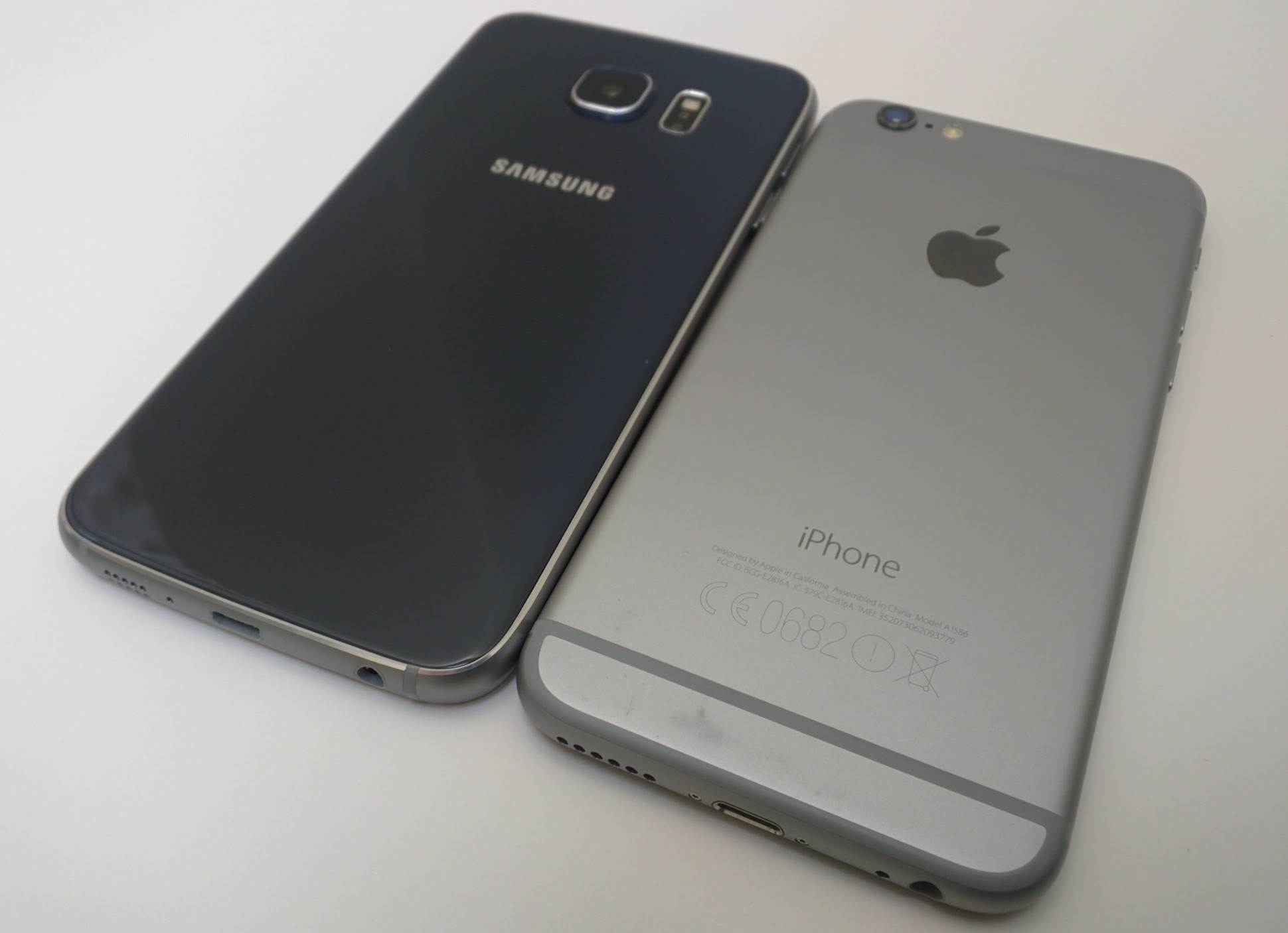دلیل برتری Galaxy S6 در برابر iPhone 6