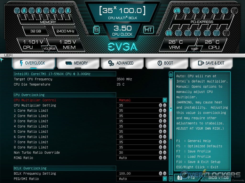 نرم افزار اورکلاک EVGA