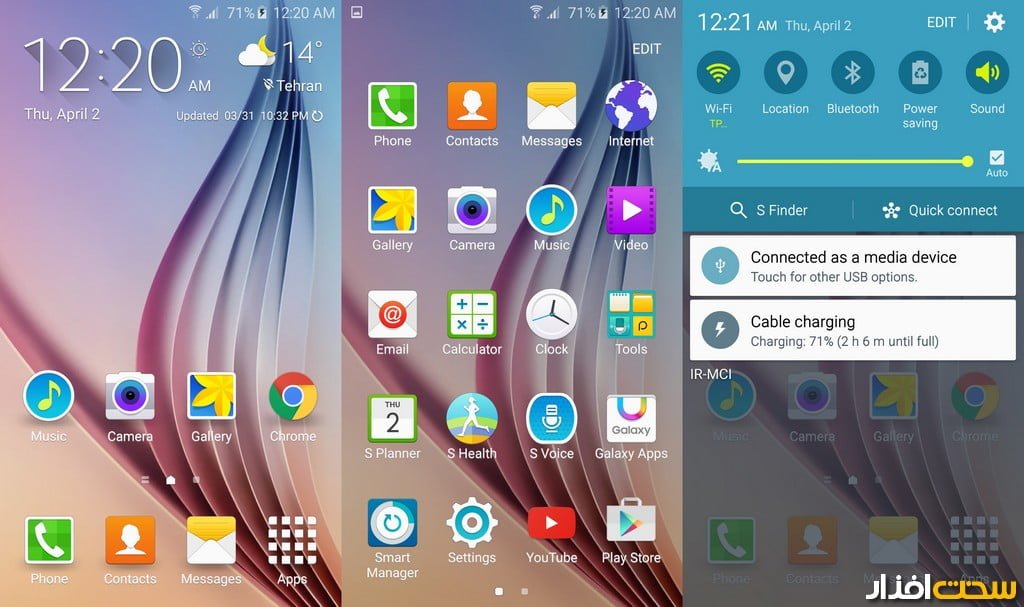 بررسی گوشی موبایل گلکسی اس 6