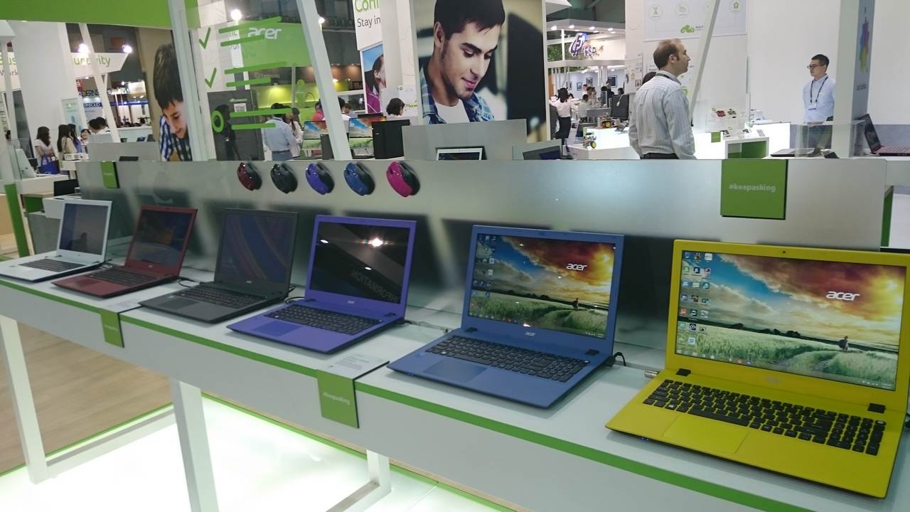 گزارش تصویری غرفه ایسر