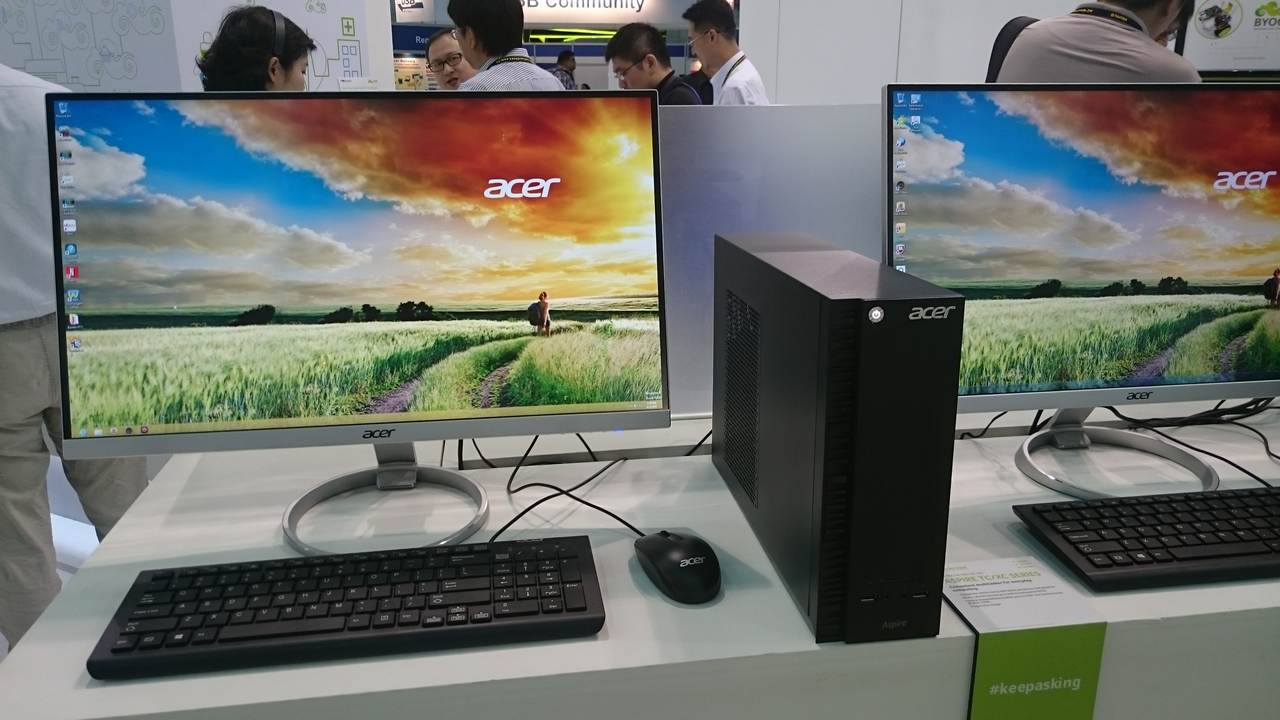 گزارش تصویری غرفه ایسر