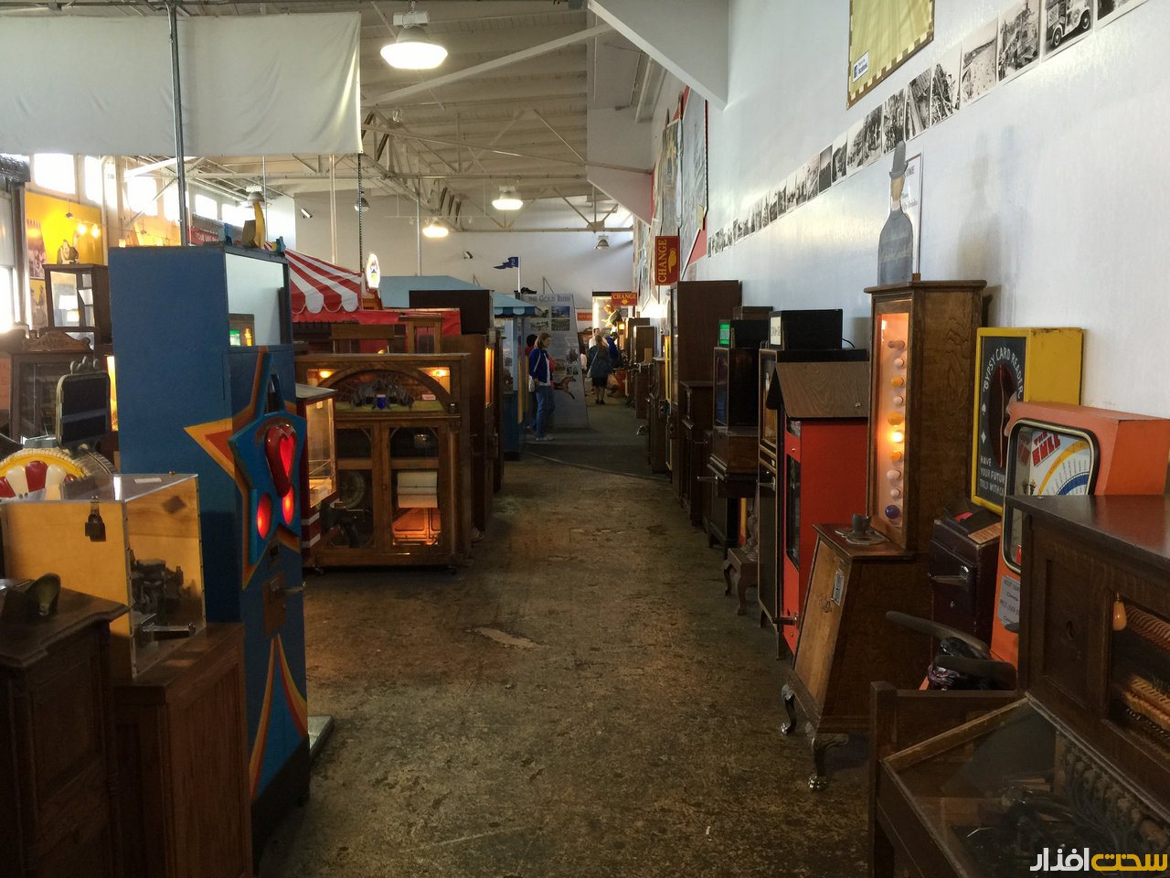 گشتی در موزه بازی های آرکید (Arcade) و سرگرمی های قدیمی!