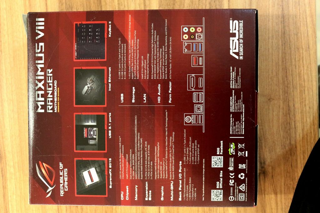 مادربرد Maximus VIII Ranger