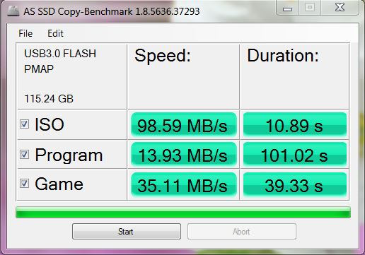 بررسی حافظه فلش اپیسر