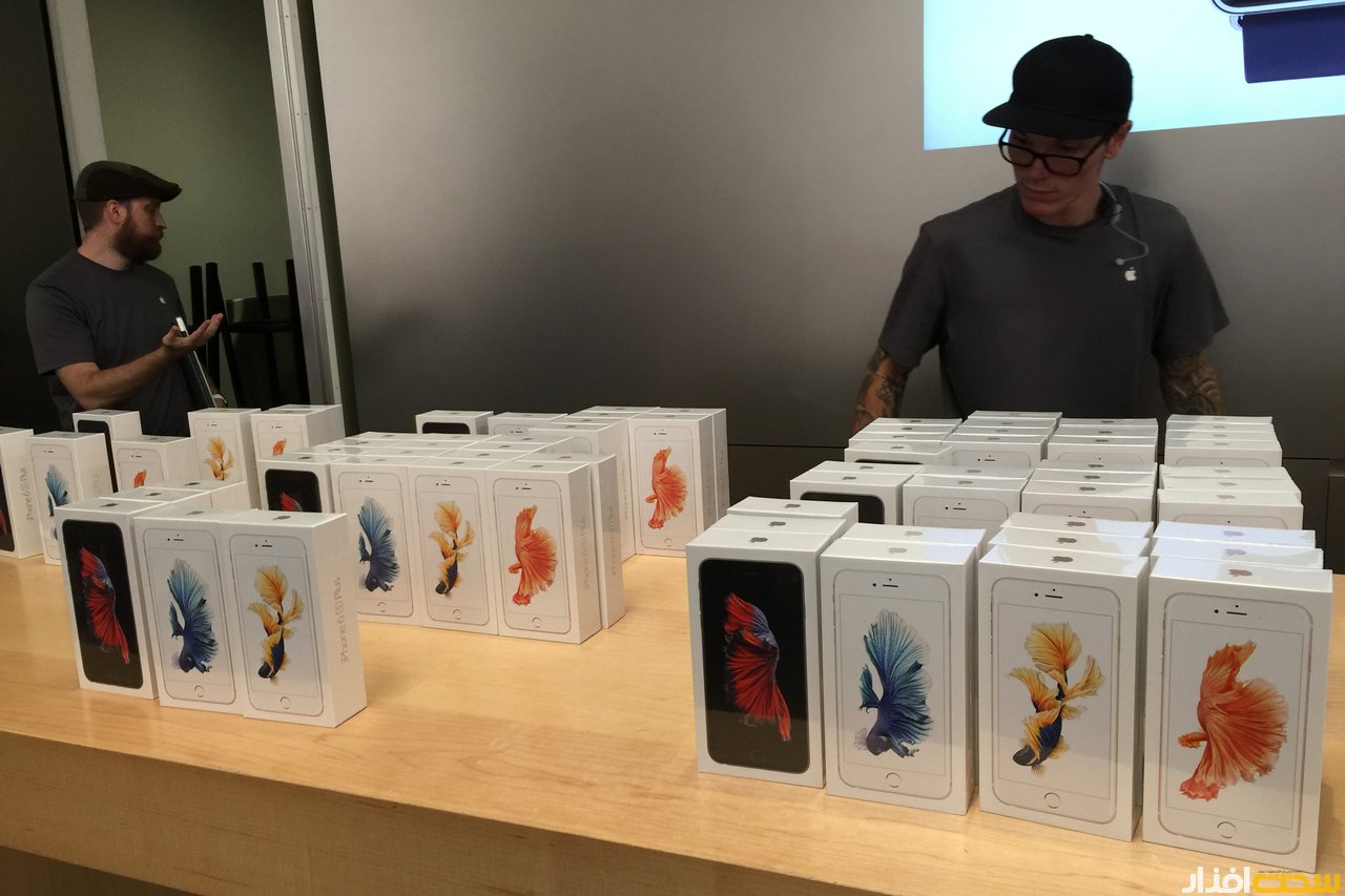 بررسی و کار با گوشی آیفون 6 اس