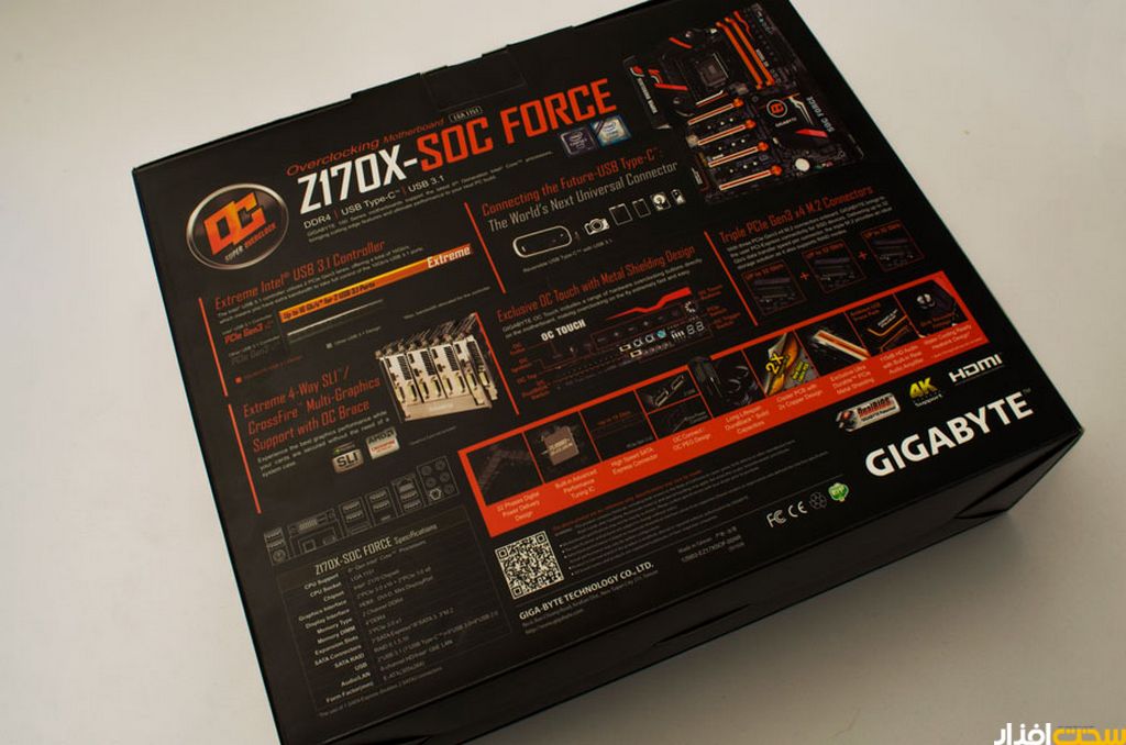 مادربرد گیگابایت Gigabyte Z170X SOC Force