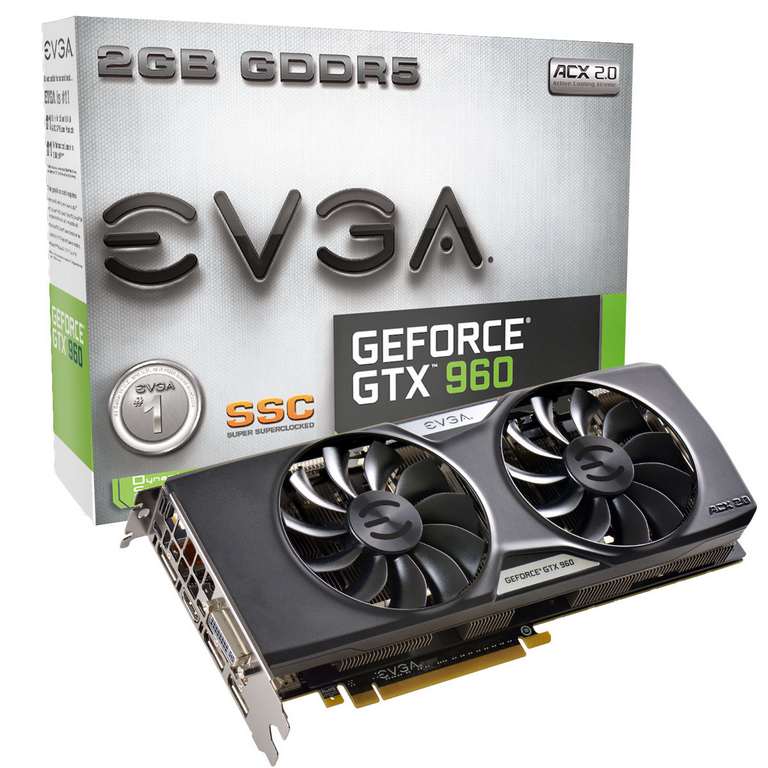 کارت گرافیک EVGA GTX 960 SuperSC ACX 2.0 Plus