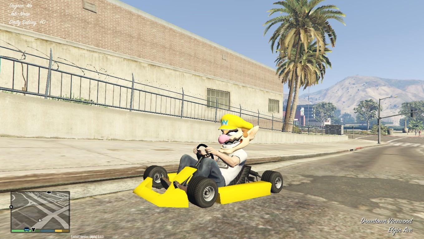 Wario in GTA V