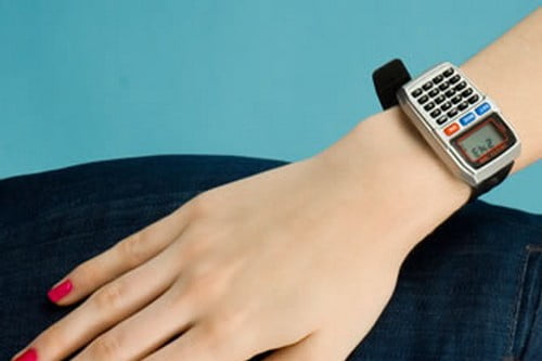 ساعت مچی ماشین حساب