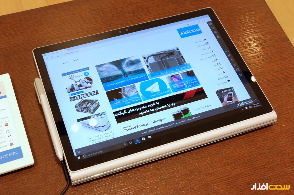 بررسی لپ تاپ سرفیس بوک (Surface Book) مایکروسافت