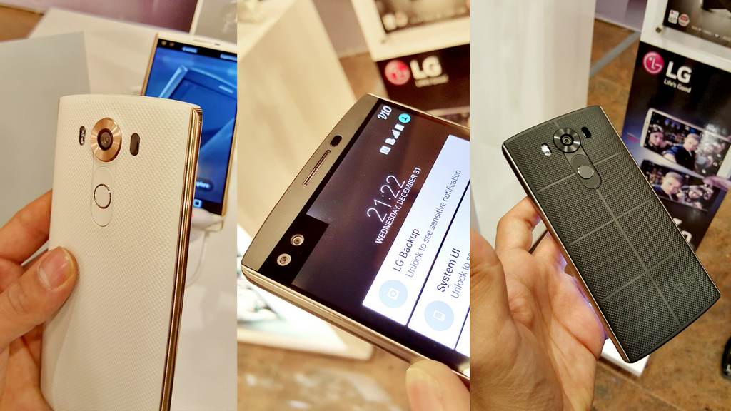 مراسم رونمایی LG V10