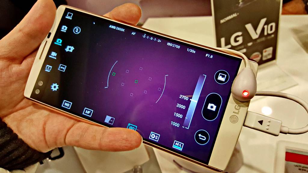 مراسم رونمایی LG V10