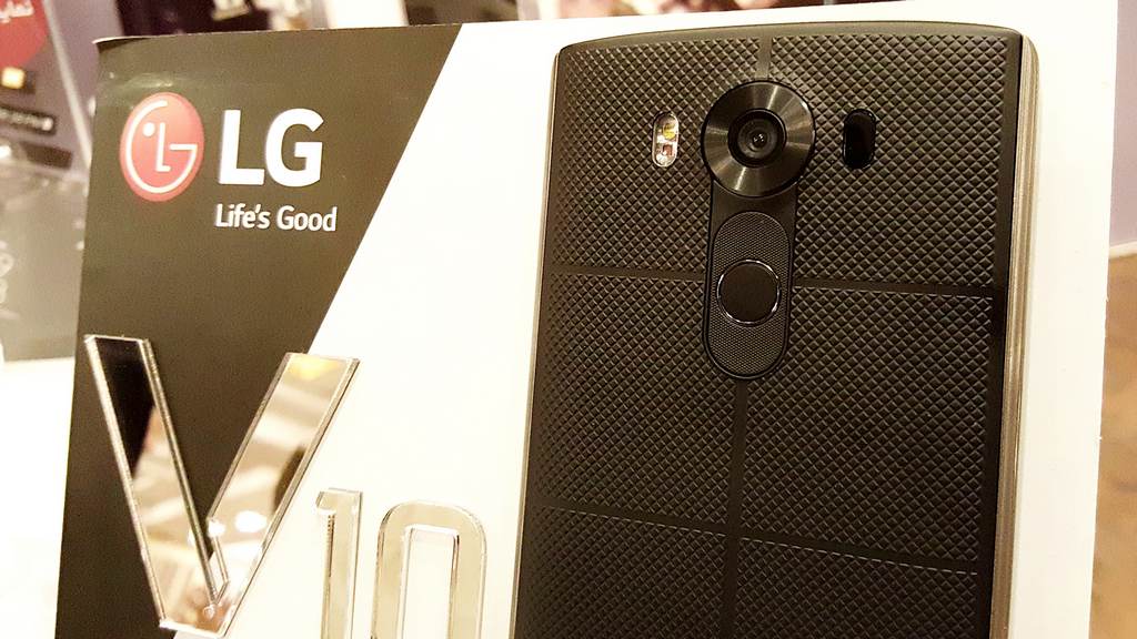 مراسم رونمایی LG V10