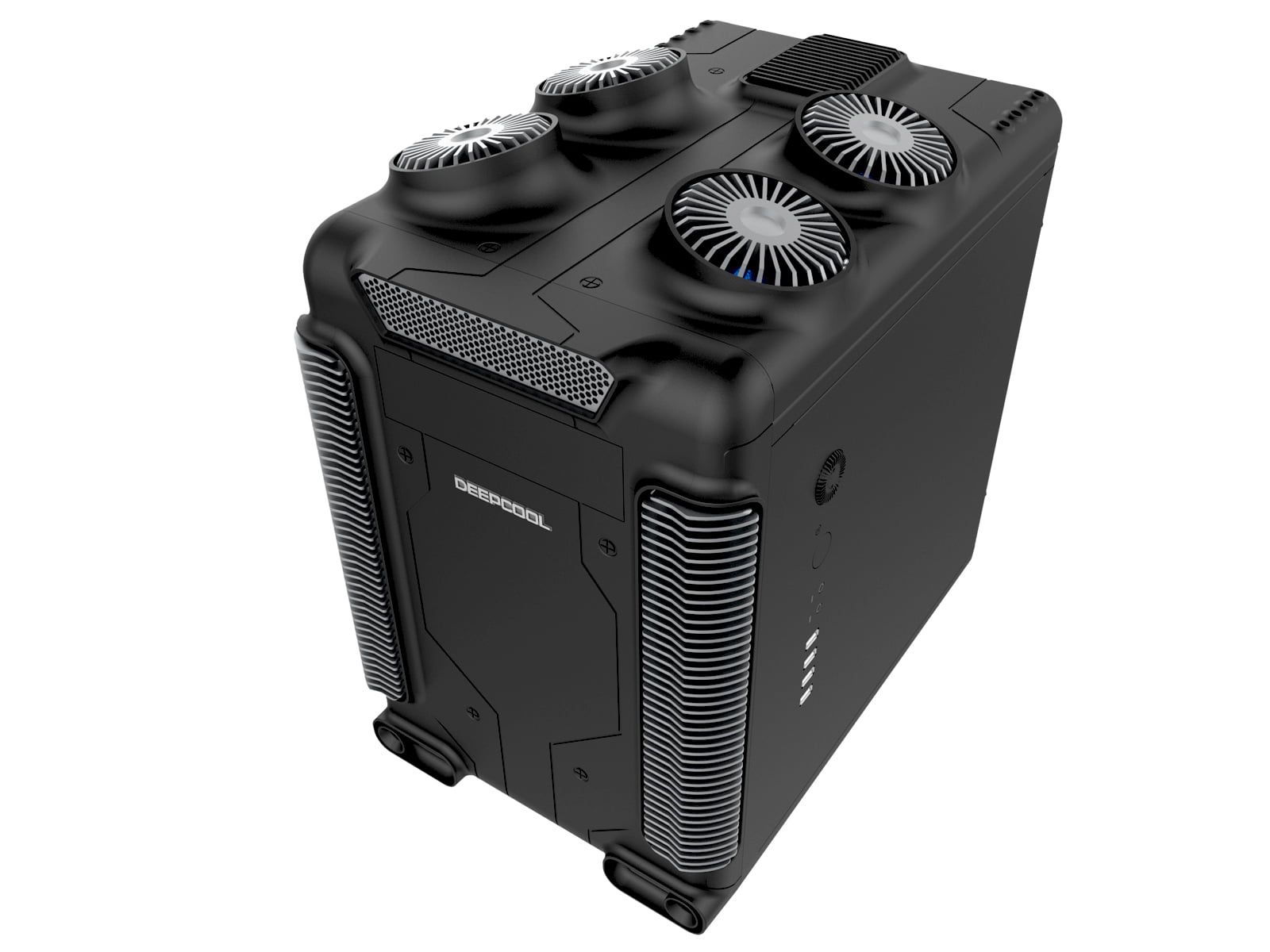 Deepcool castle. Корпус Deepcool Steam Castle. Компьютерный корпус Deepcool Steam Castle Black. Deepcool Steam Castle. Deepcool MATX Steam Castle w/o psu2*USB 3.0 2*Black Fan led two-layer horizontal structure.