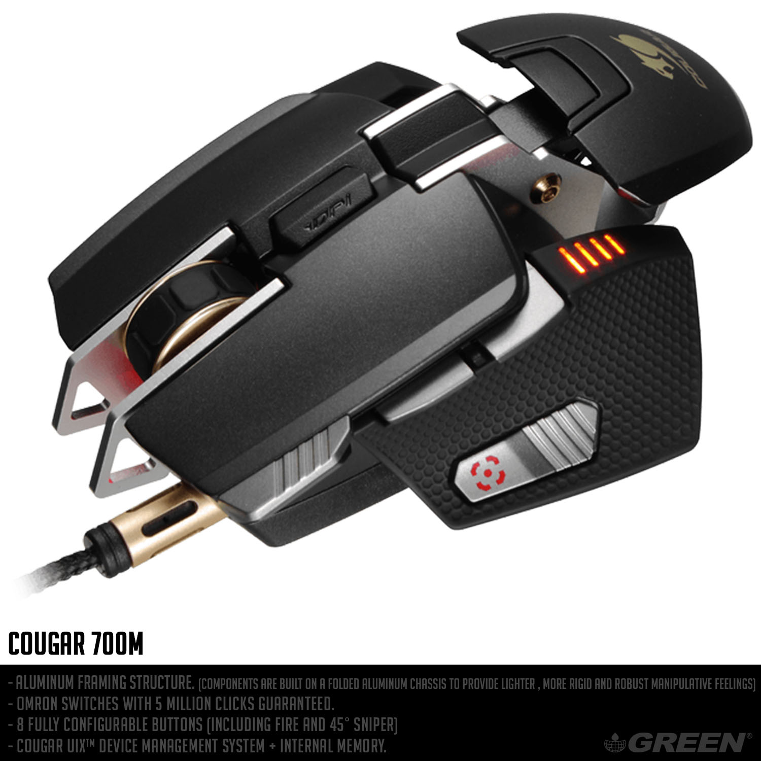 یک عدد ماوس Cougar 700M