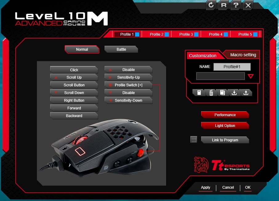 افتخار ترمالتیک: بررسی ماوس گیمینگ Level 10 M Advanced