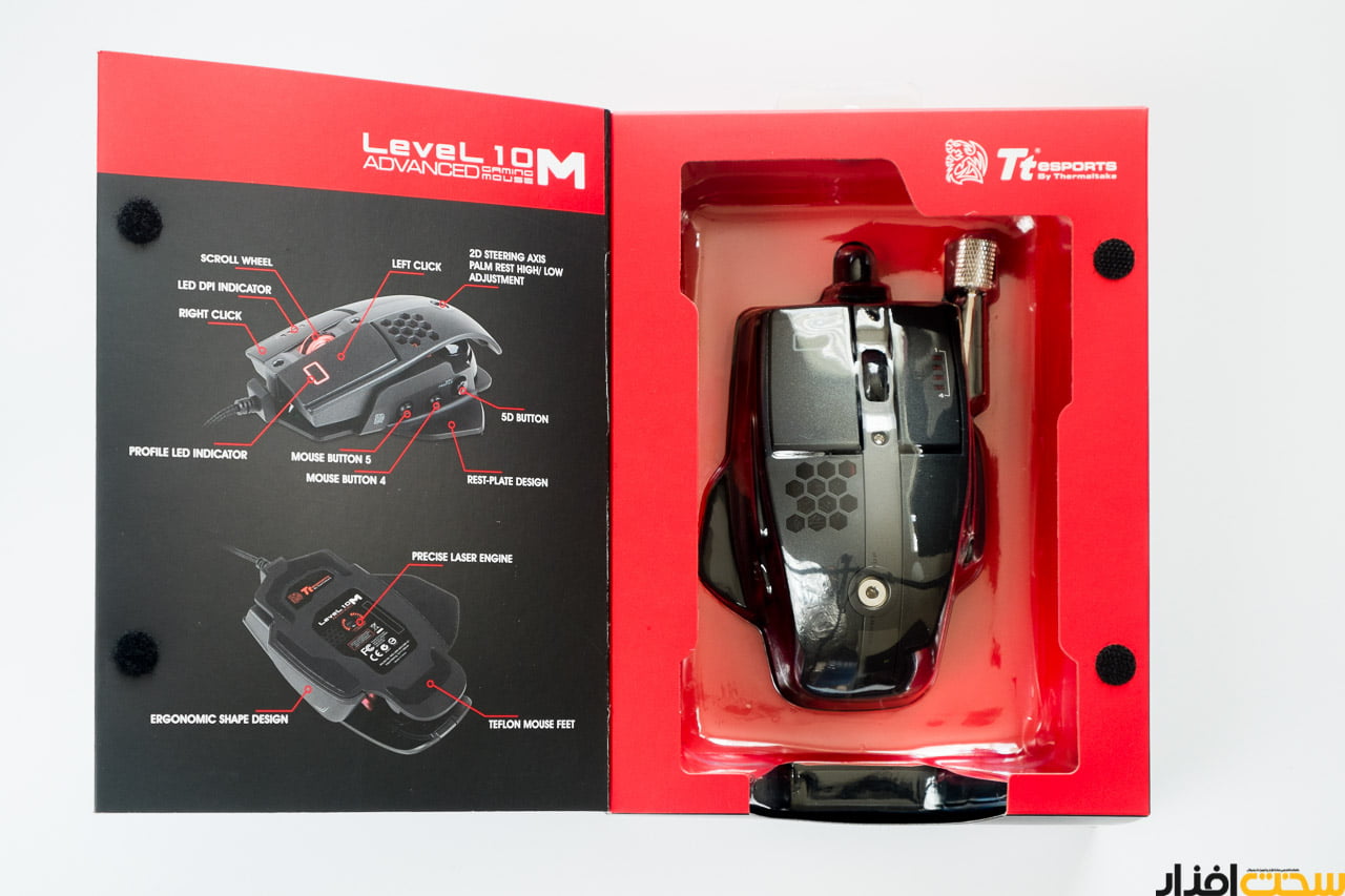 افتخار ترمالتیک: بررسی ماوس گیمینگ Level 10 M Advanced