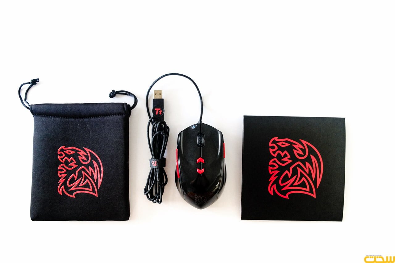 بررسی ماوس گیمینگ Thermaltake Theron Plus