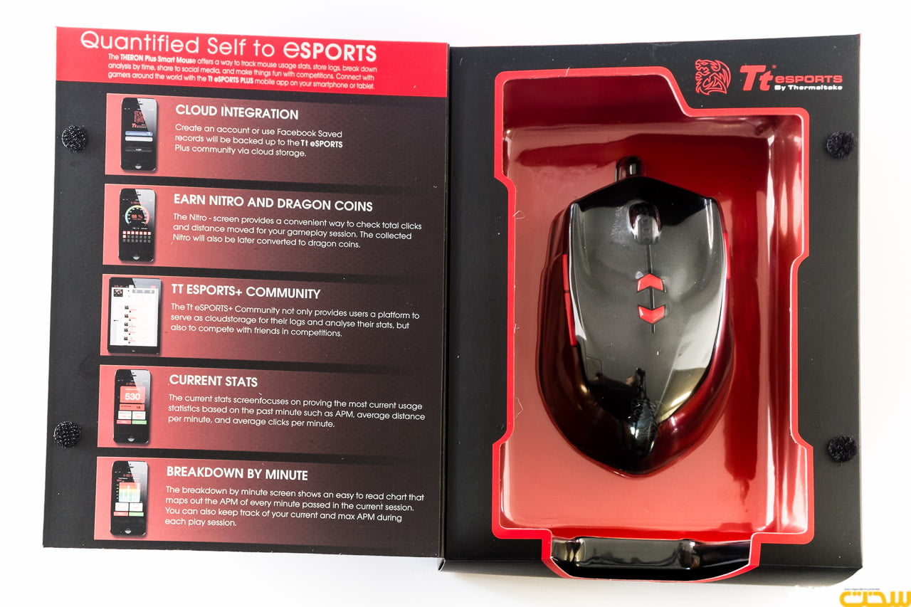 بررسی ماوس گیمینگ Thermaltake Theron Plus