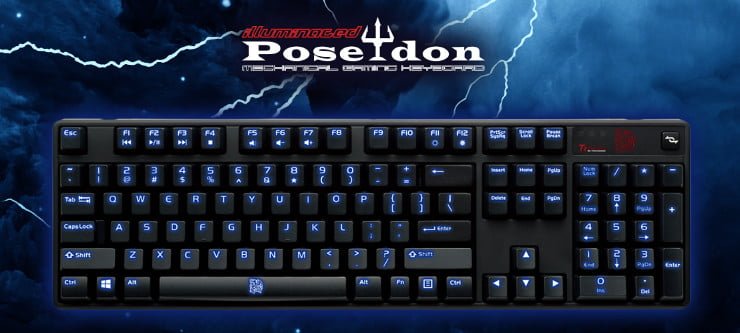 بررسی کیبورد گیمینگ ترمالتیک Poseidon Z RGB