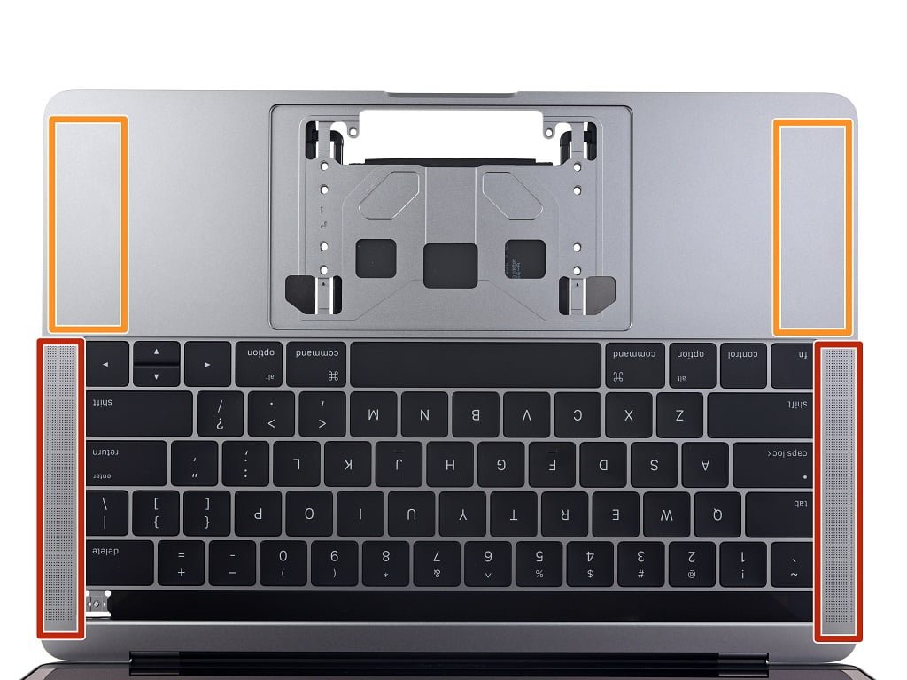 کالبدشکافی مک بوک پرو 2016