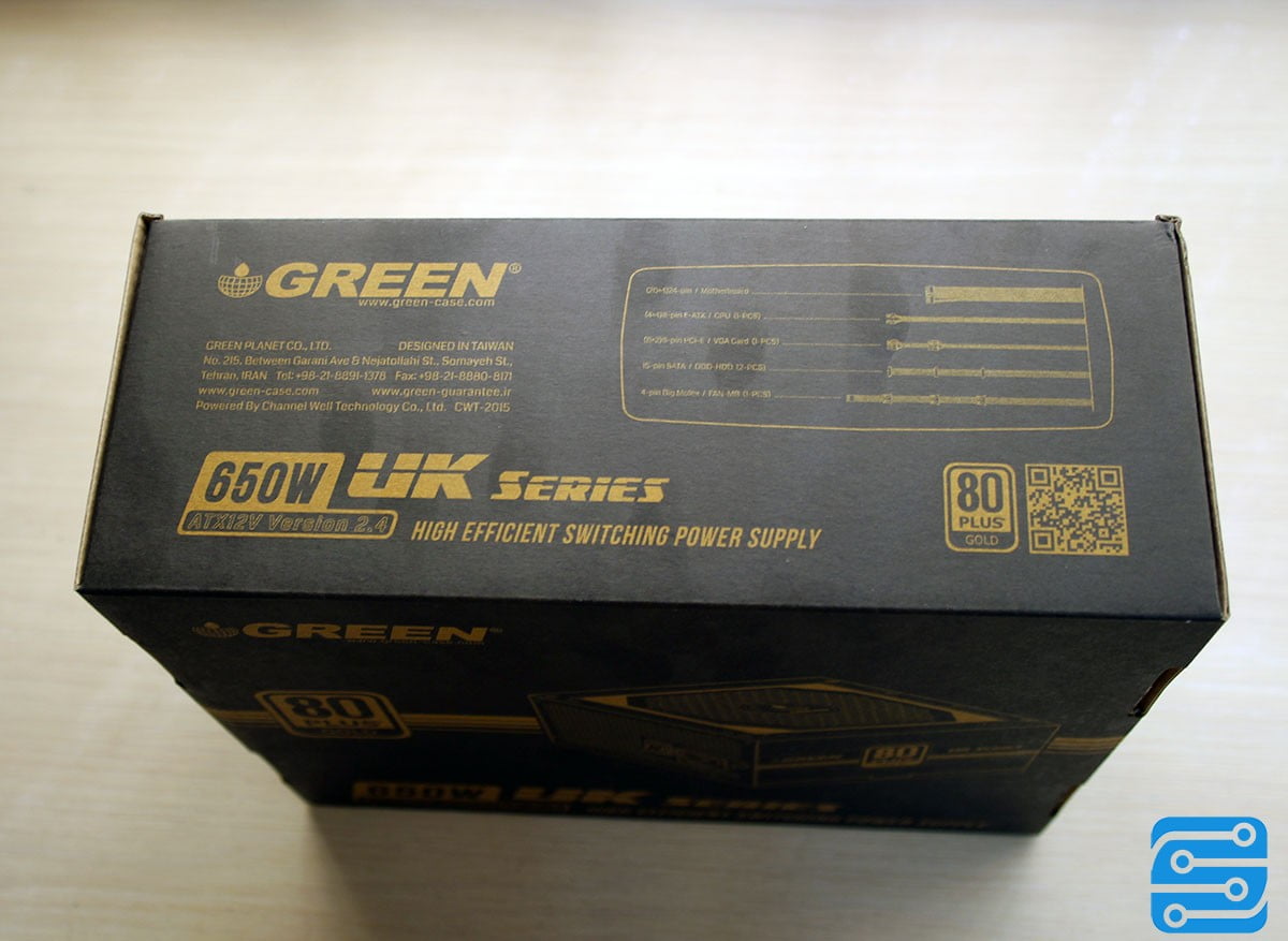 بررسی پاور گرین GP650A-UK