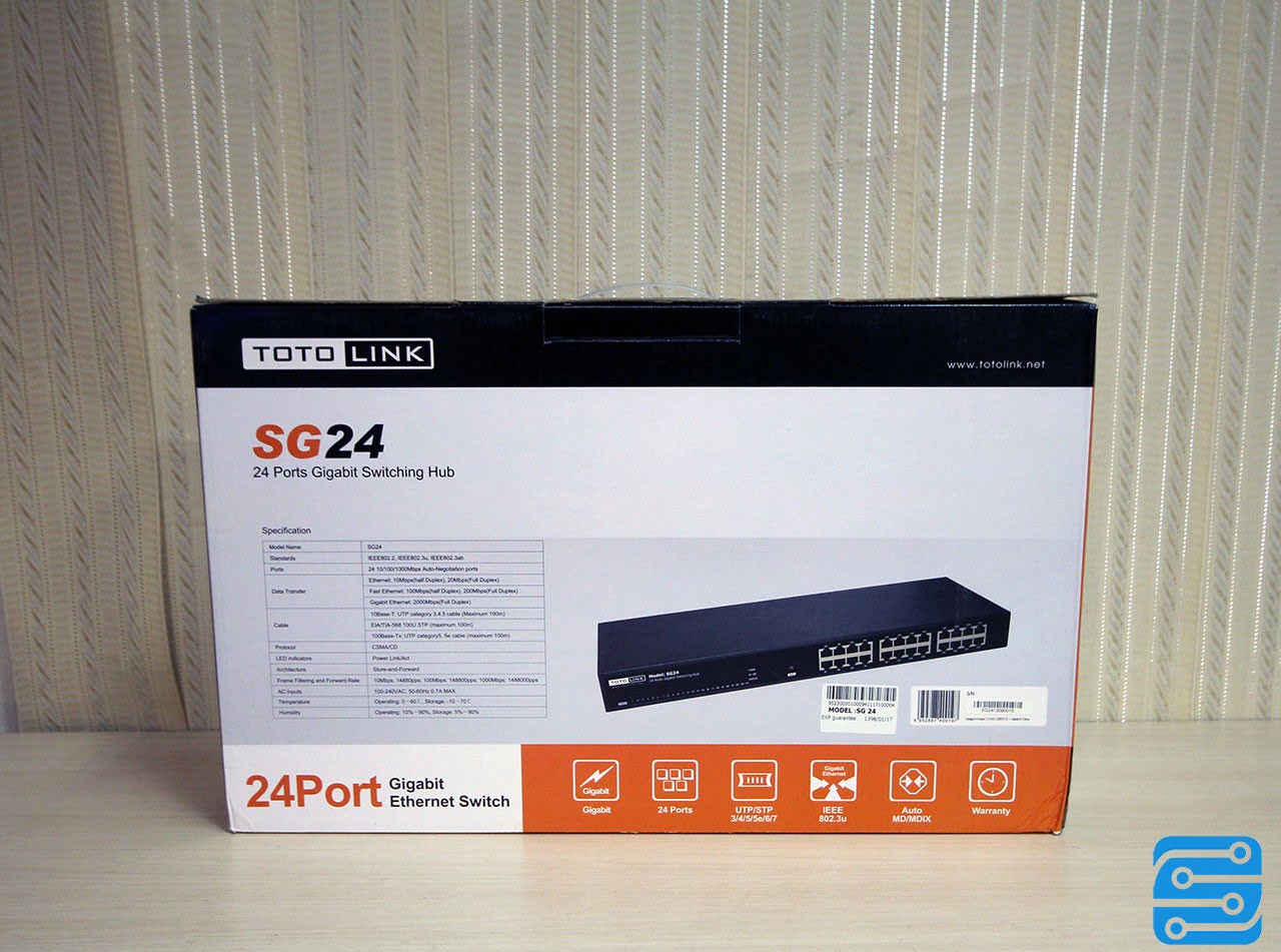بررسی سوئیچ شبکه توتولینک SG24