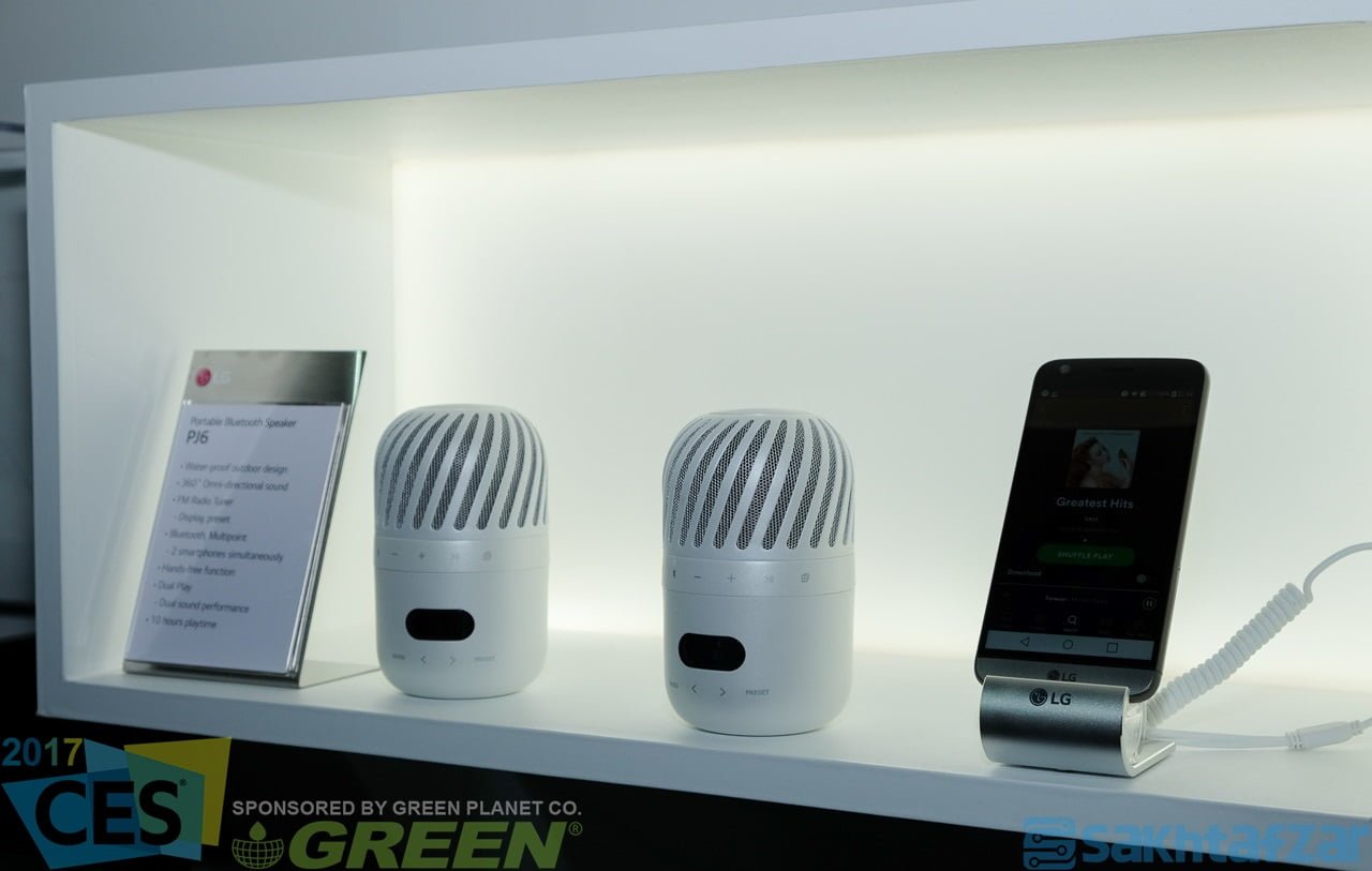 گزارش تصویری از غرفه ال جی در CES 2017