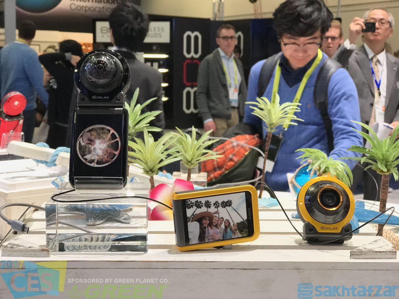 غرفه کاسیو در CES 2017