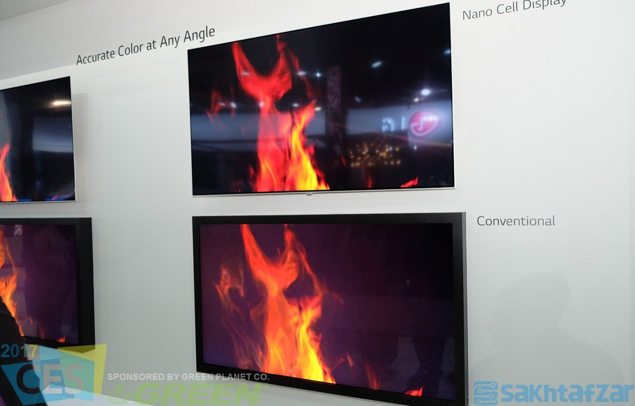 گزارش تصویری از غرفه ال جی در CES 2017