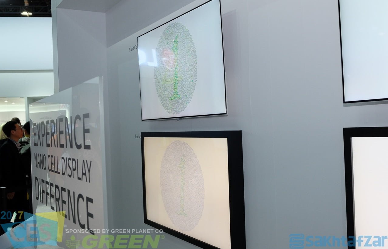 گزارش تصویری از غرفه ال جی در CES 2017