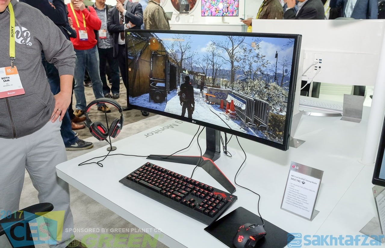 گزارش تصویری از غرفه ال جی در CES 2017
