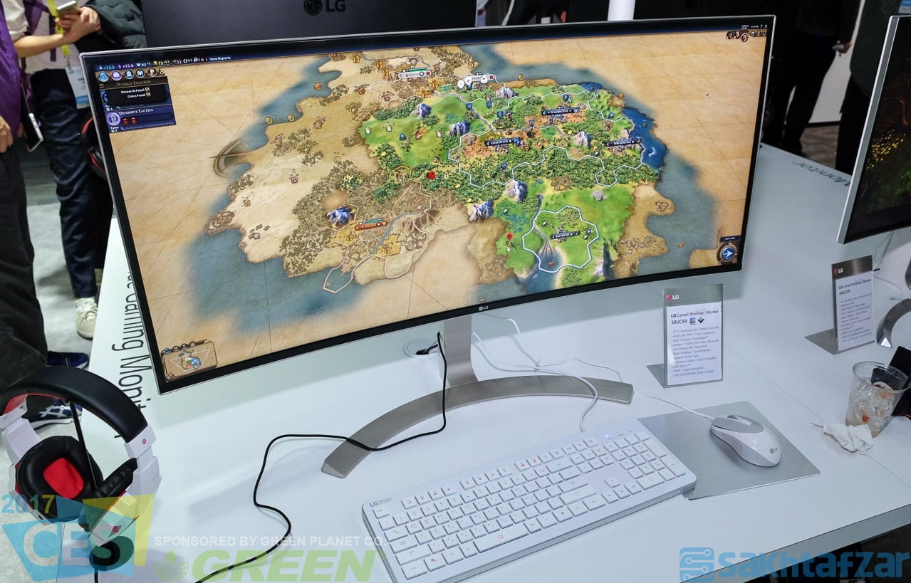 گزارش تصویری از غرفه ال جی در CES 2017