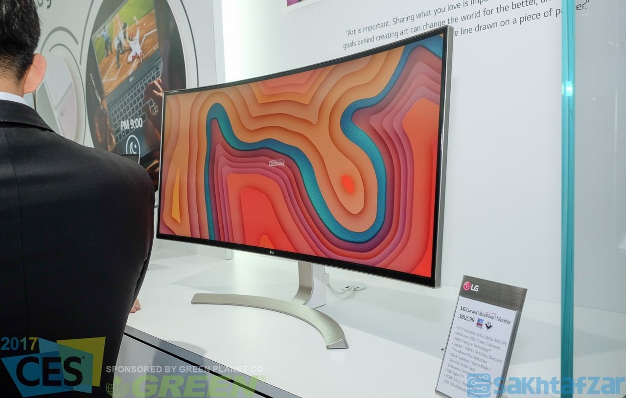 گزارش تصویری از غرفه ال جی در CES 2017