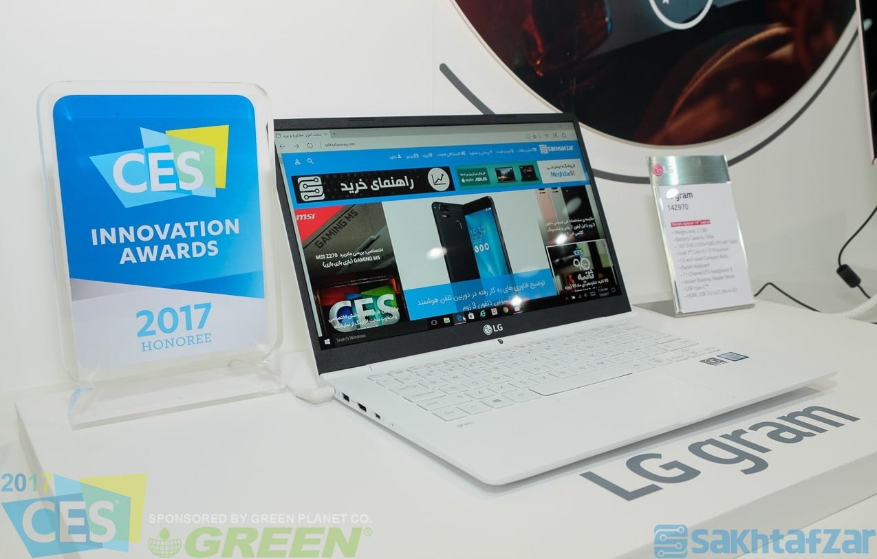 گزارش تصویری از غرفه ال جی در CES 2017