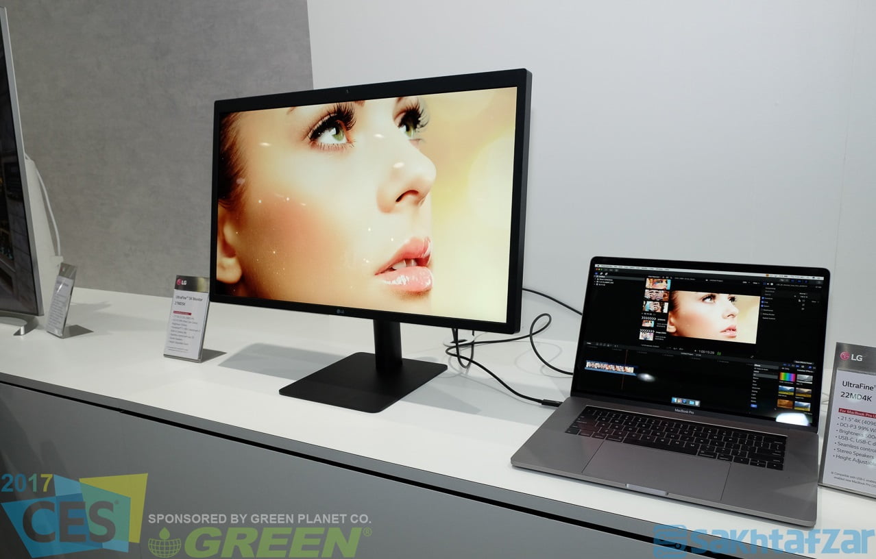 گزارش تصویری از غرفه ال جی در CES 2017