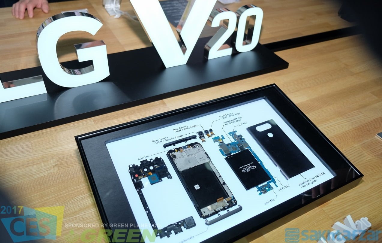 گزارش تصویری از غرفه ال جی در CES 2017