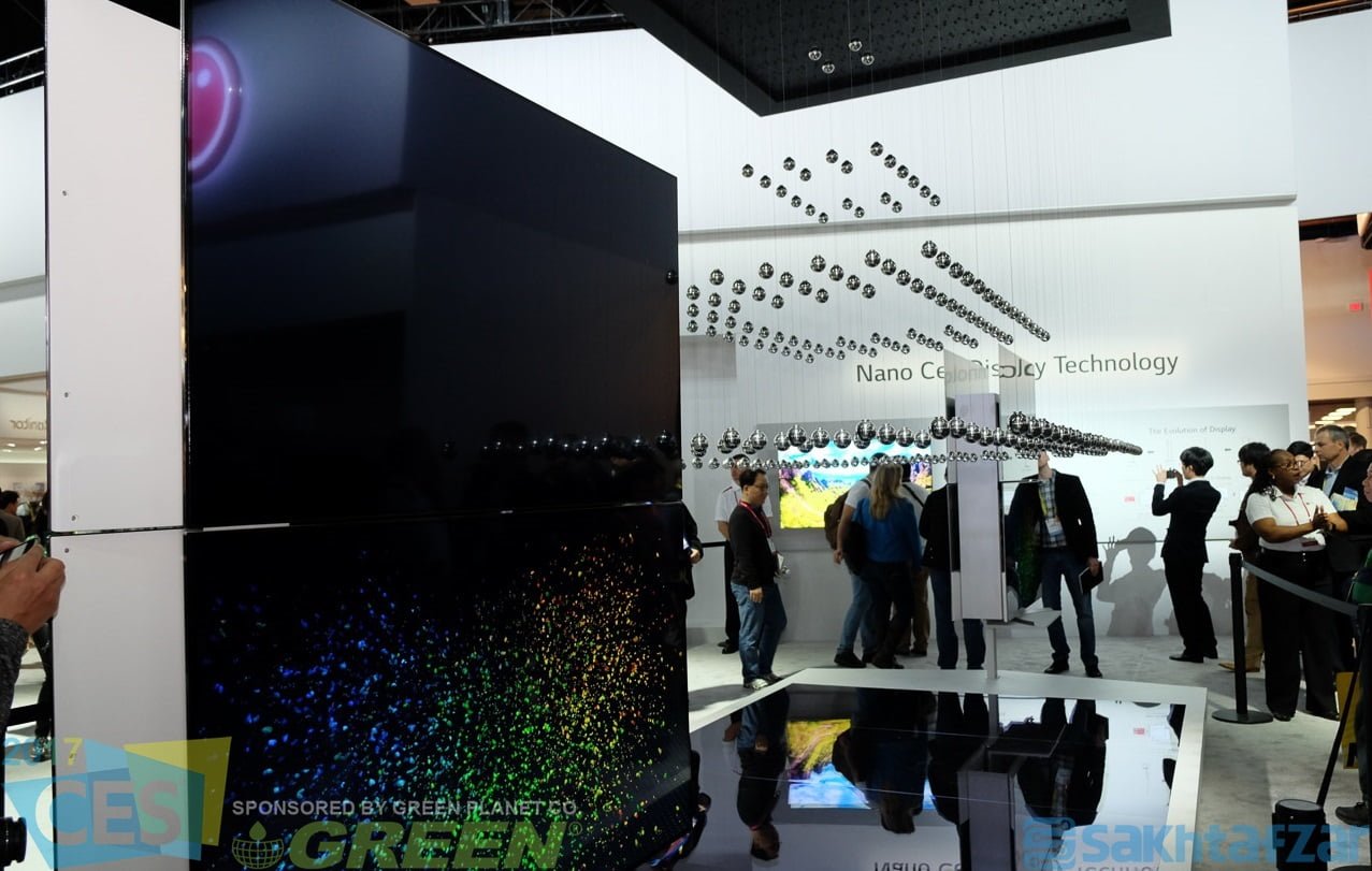 گزارش تصویری از غرفه ال جی در CES 2017