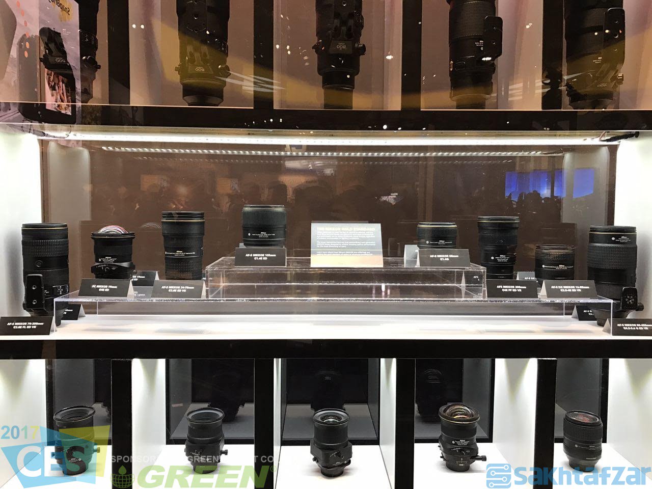 پوشش غرفه نیکون در CES 2017