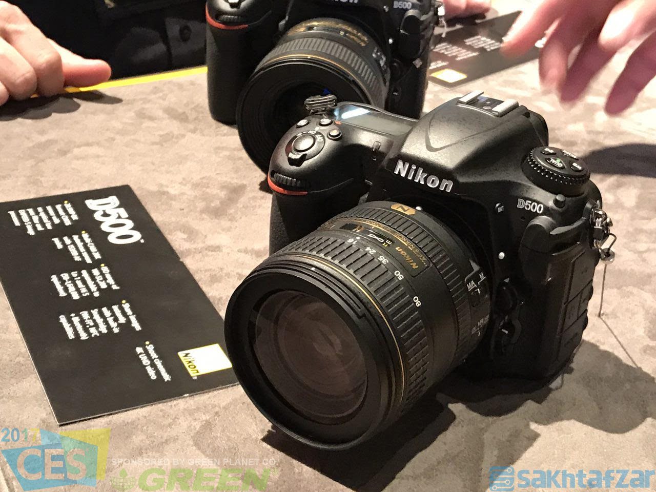 پوشش غرفه نیکون در CES 2017