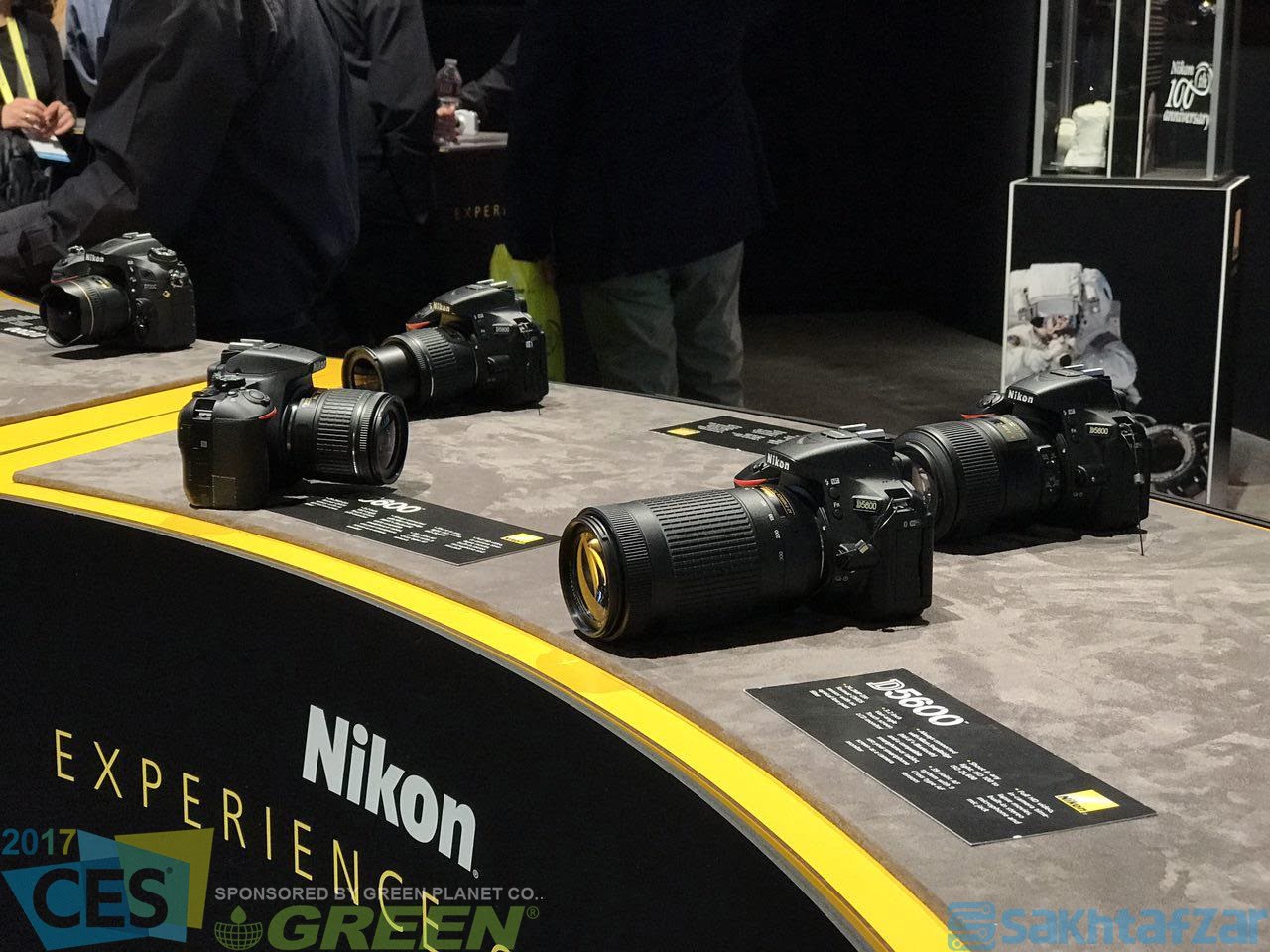 پوشش غرفه نیکون در CES 2017