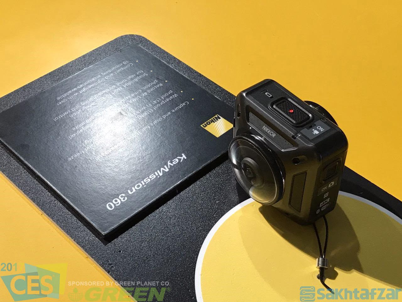 پوشش غرفه نیکون در CES 2017