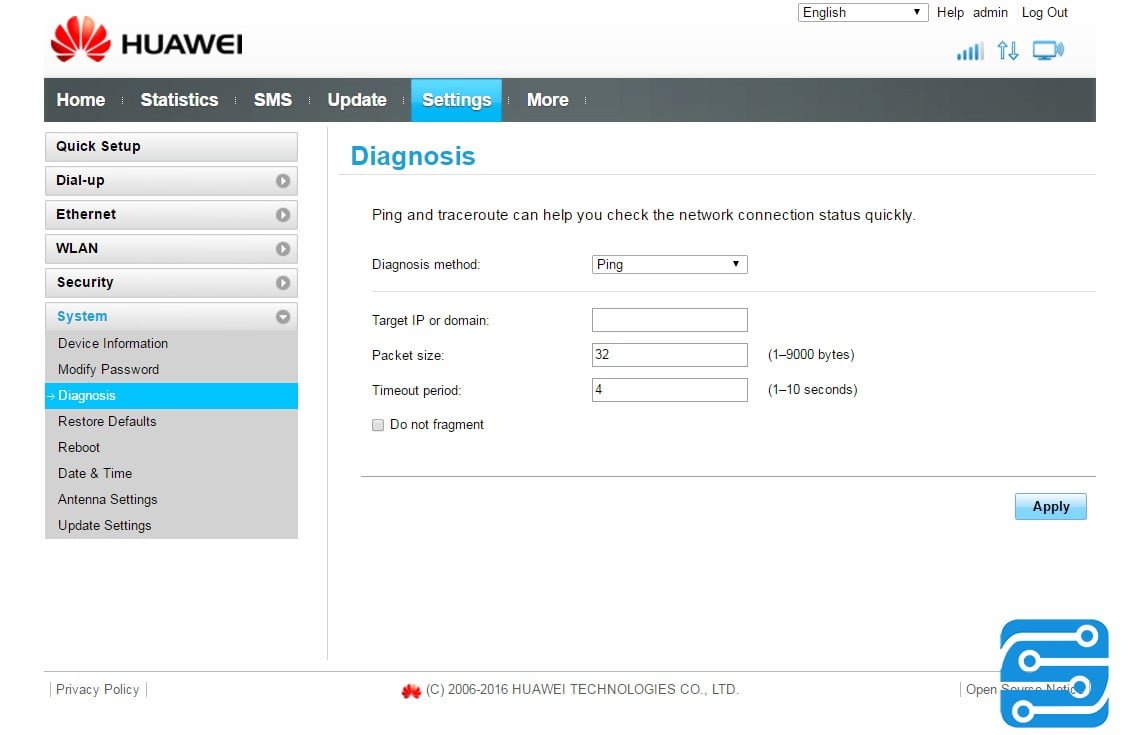 بررسی مودم Huawei B315 4G