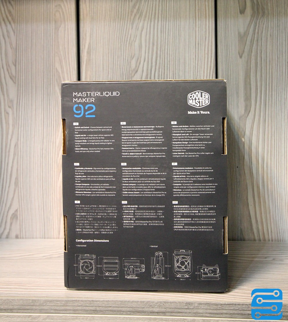 بررسی واترکولر CoolerMaster Maker 92