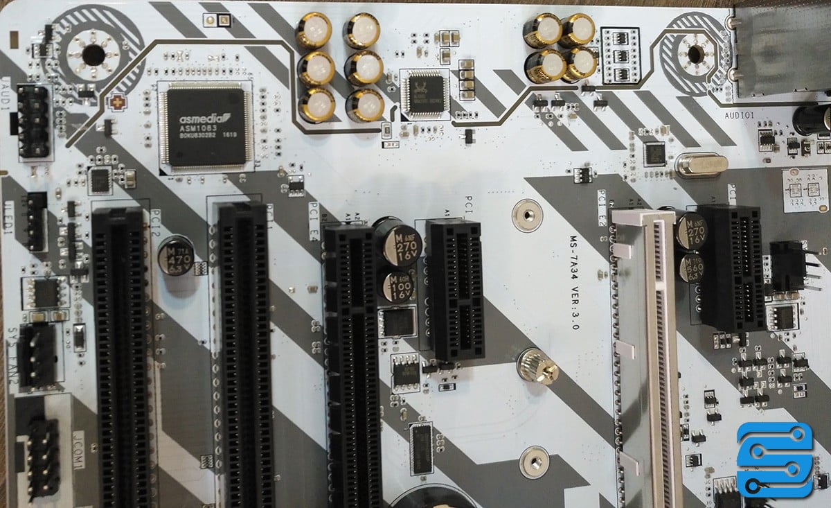 مادربرد MSI B350 Tomahawk Arctic