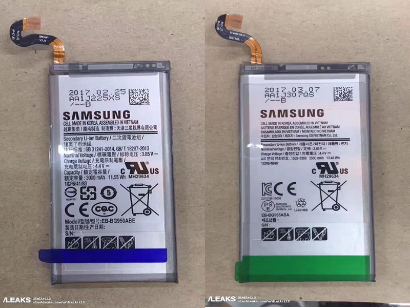 باتری گلکسی اس 8