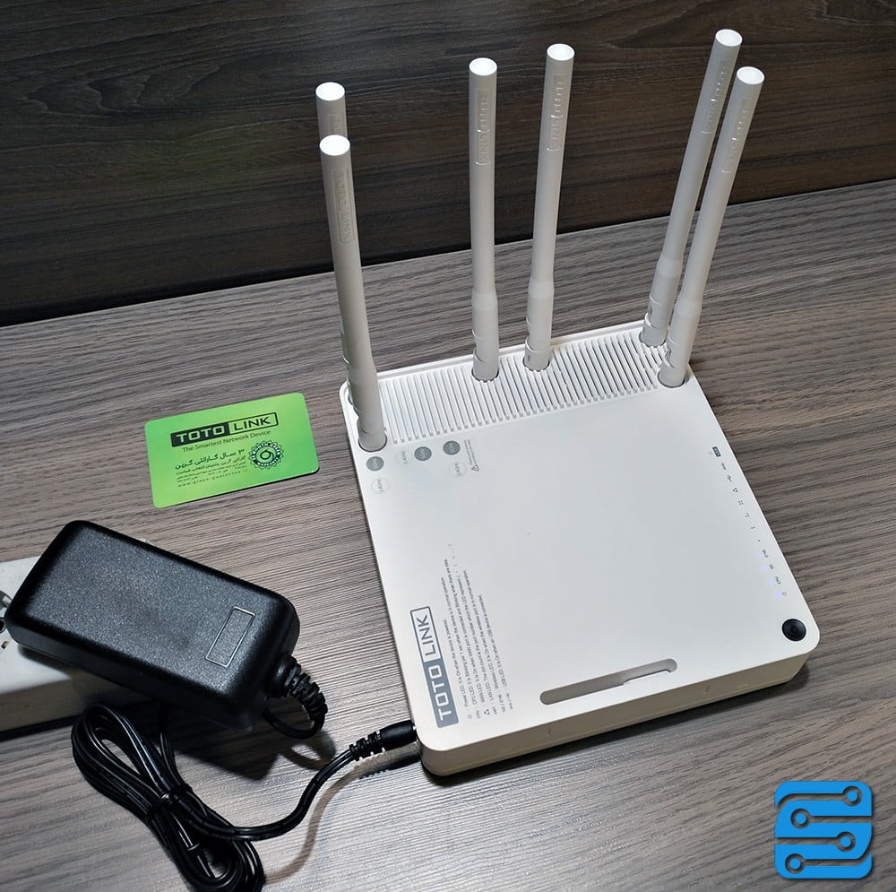 بررسی روتر TOTOLINK A6004-NS