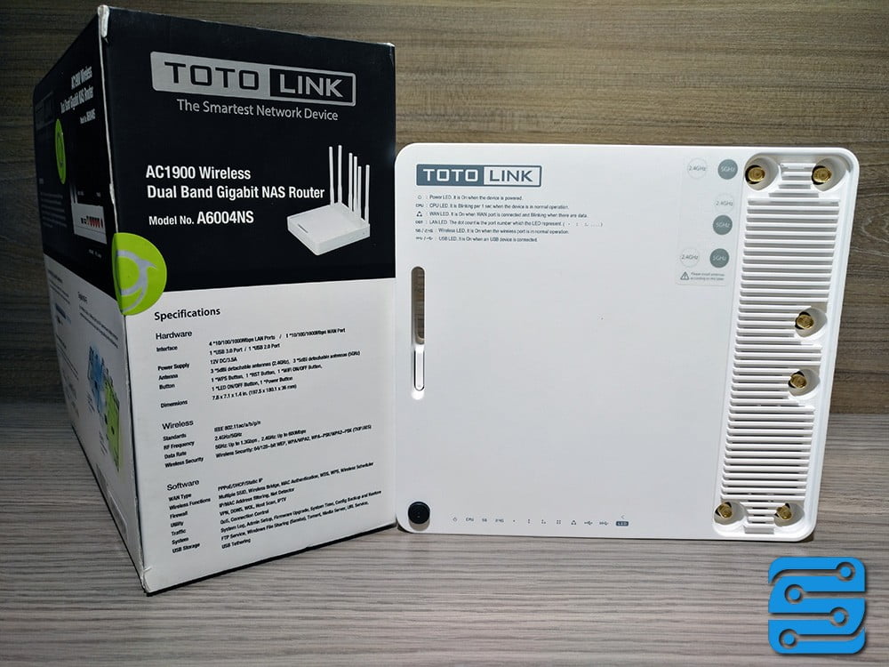 بررسی روتر TOTOLINK A6004-NS