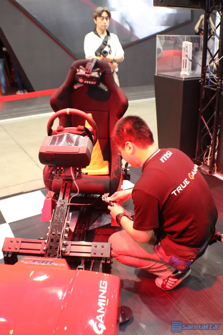 غرفه نوت بوک های MSI در نمایشگاه کامپیوتکس 2017