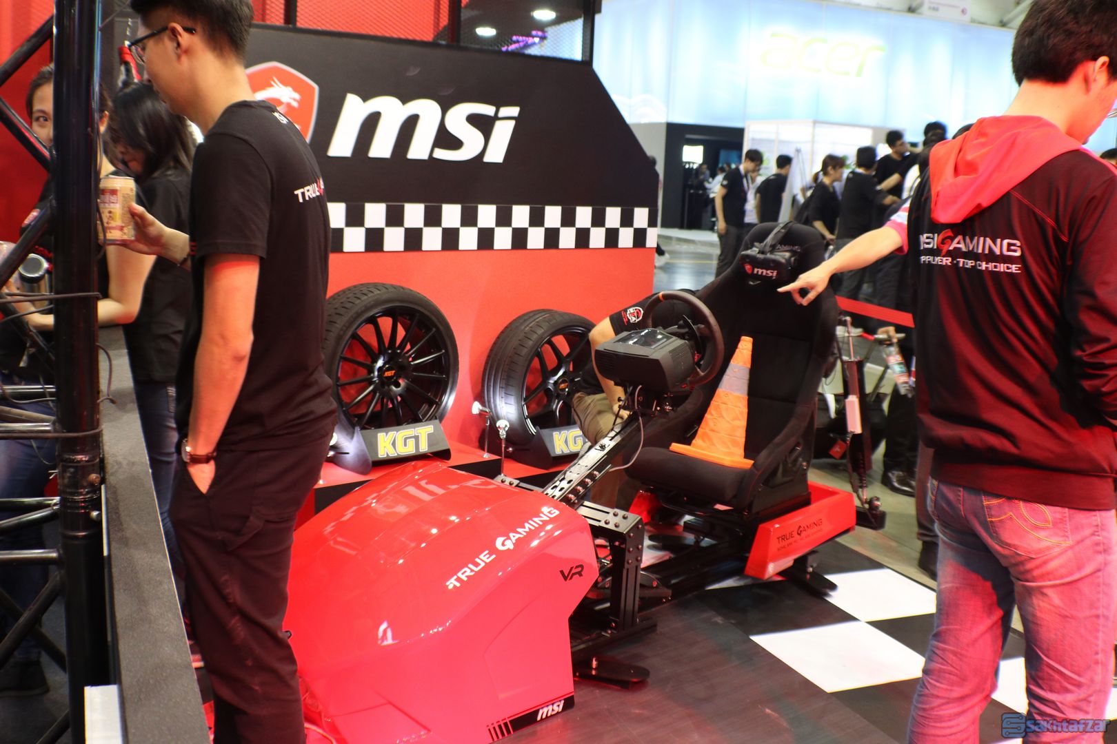 غرفه نوت بوک های MSI در نمایشگاه کامپیوتکس 2017